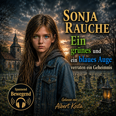 Ein grünes und ein blaues Auge verraten ein Geheimnis - Cover 400x400