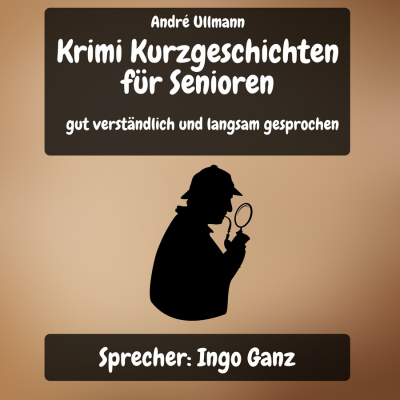 Krimi - Kurzgeschichten für Senioren - Cover (400 x 400 px)