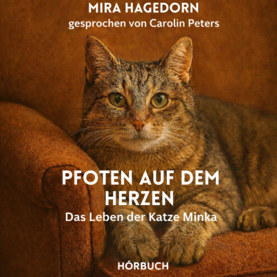 Pfoten auf dem Herzen - Das Leben der Katze Minka - Cover (400 x 400 px)